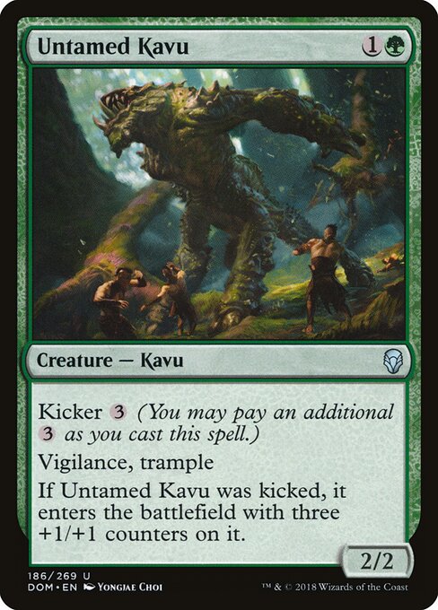 Kavu Indomado — Dominaria 186
