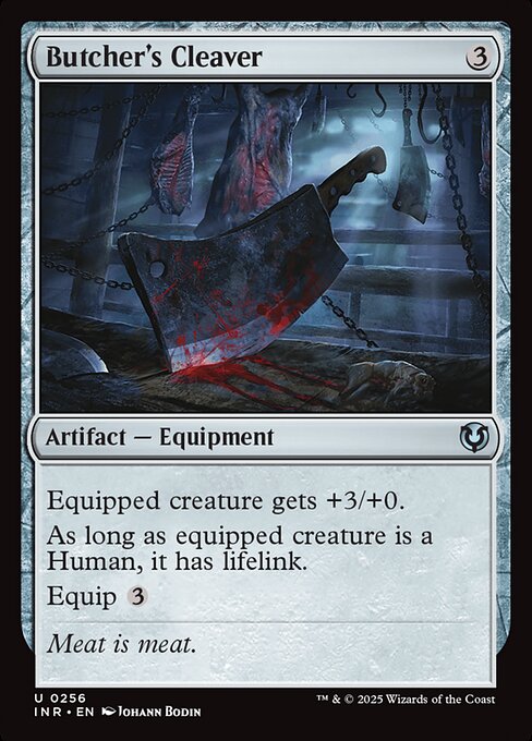 Cutelo de Açougueiro — Innistrad Remastered 256