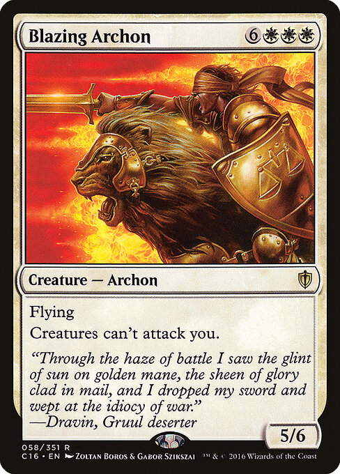 Arconte Flamejante — Commander 2016 58
