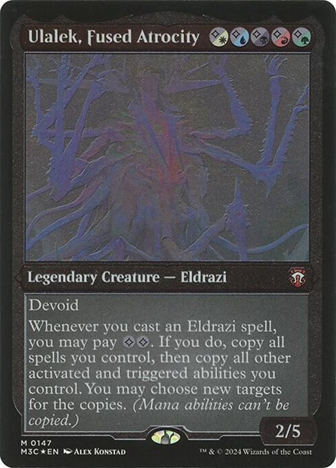 Ulalek, Fused Atrocity — Modern Horizons 3 Commander 147