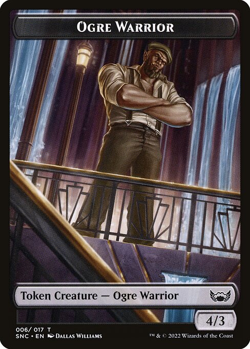 Ogre Warrior — Streets of New Capenna Tokens 6