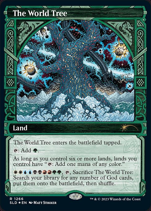 A Árvore-mundo — Secret Lair Drop 1266