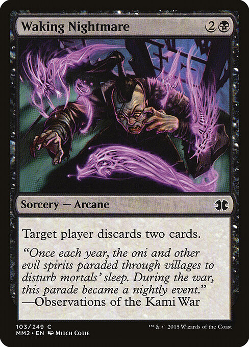 Pesadelo Inquietante — Modern Masters 2015 103