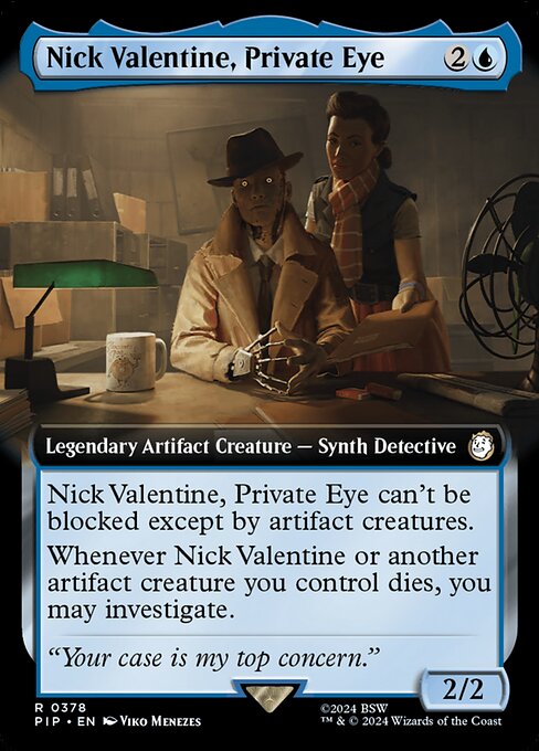 Nick Valentine, Private Eye — Fallout 378