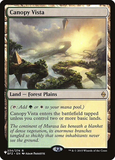 Vista do Dossel — The List BFZ-234