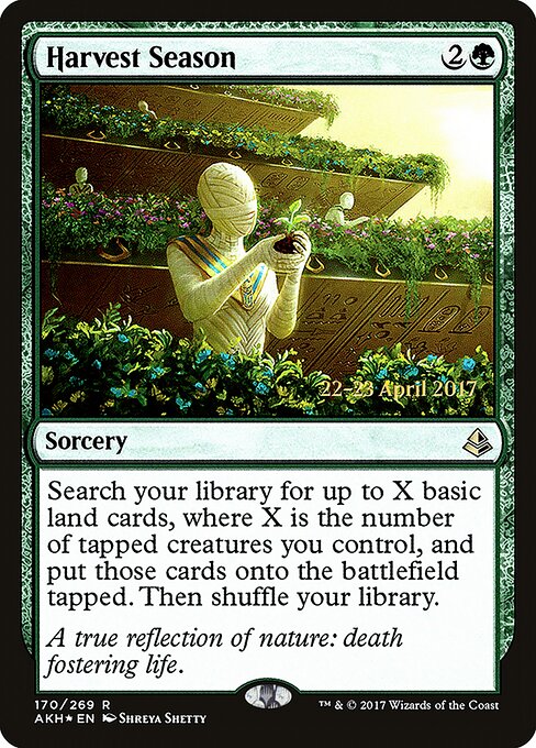 Estação da Colheita — Amonkhet Promos 170s