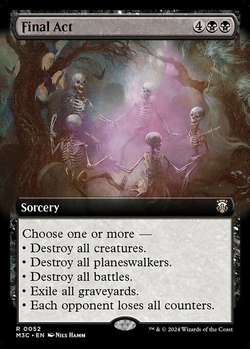Final Act — Modern Horizons 3 Commander 52