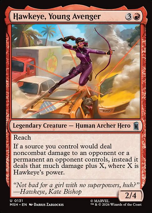 Hawkeye, Young Avenger — Marvel Super Heroes 131