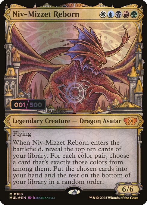 Niv-Mizzet Renascido — Multiverse Legends 183z