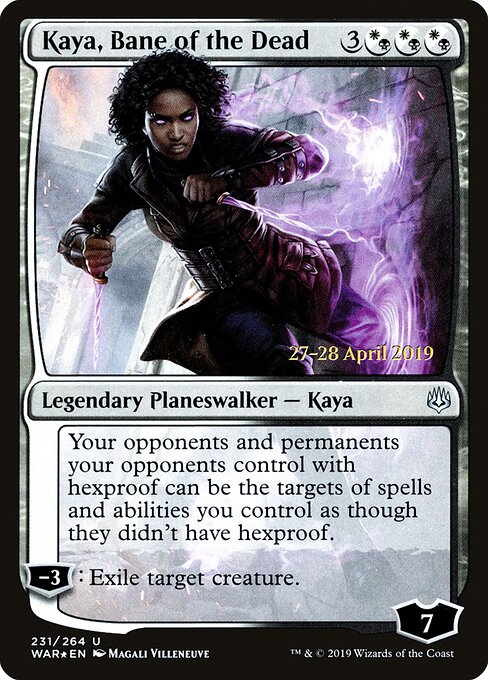 Kaya, Ruína dos Mortos — War of the Spark Promos 231s