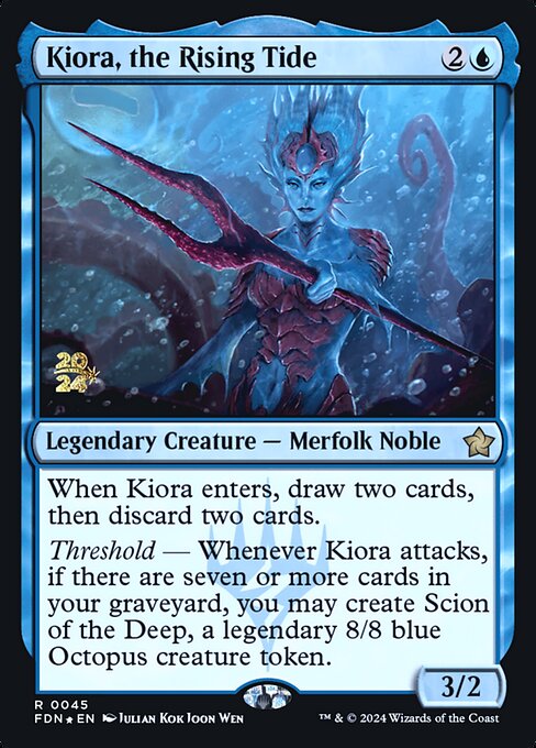 Kiora, the Rising Tide — Foundations Promos 45s