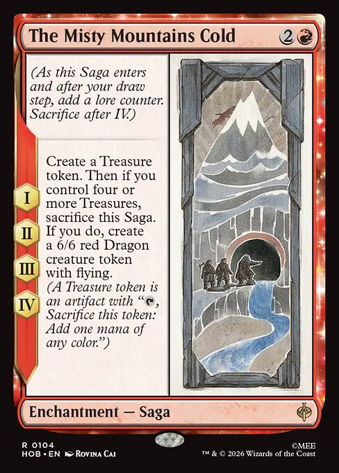 The Misty Mountains Cold — The Hobbit 104