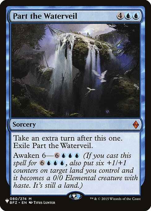 Repartir o Véu d'Água — The List BFZ-80