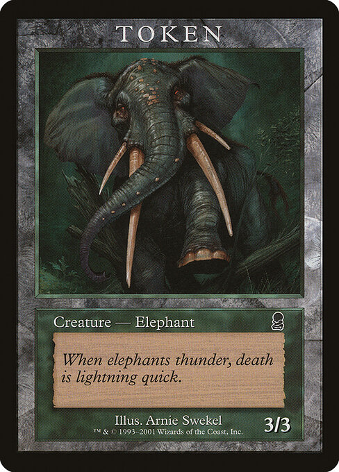 Elephant — Magic Player Rewards 2002 5