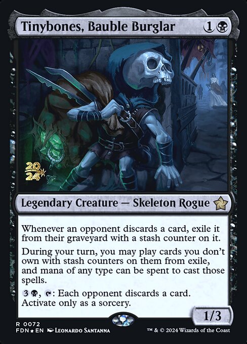 Tinybones, Bauble Burglar — Foundations Promos 72s
