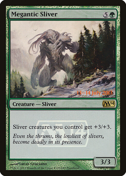 Fractius Megântico — Magic 2014 Promos 185★