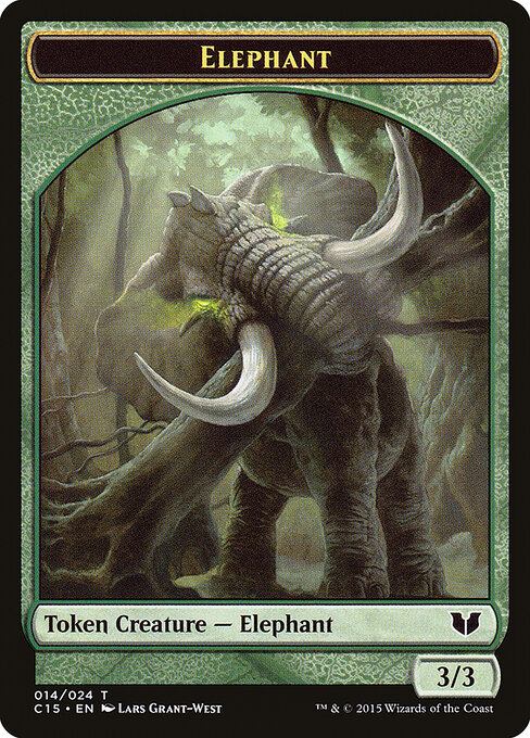 Elephant — Commander 2015 Tokens 14