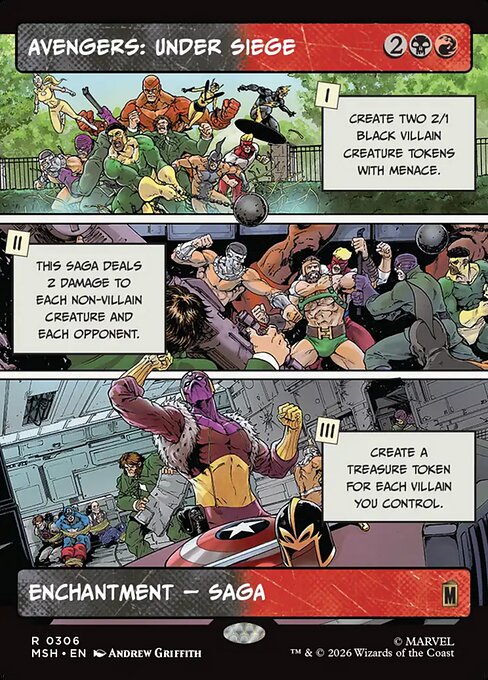 Avengers: Under Siege — Marvel Super Heroes 306