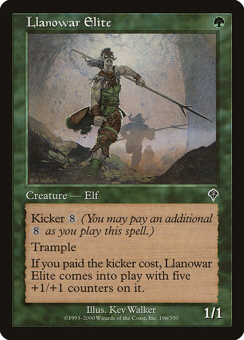 Elite de Llanowar — Invasion 196