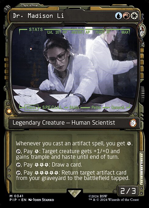 Dr. Madison Li — Fallout 341
