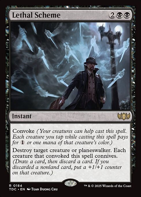 Esquema Letal — Tarkir: Dragonstorm Commander 184
