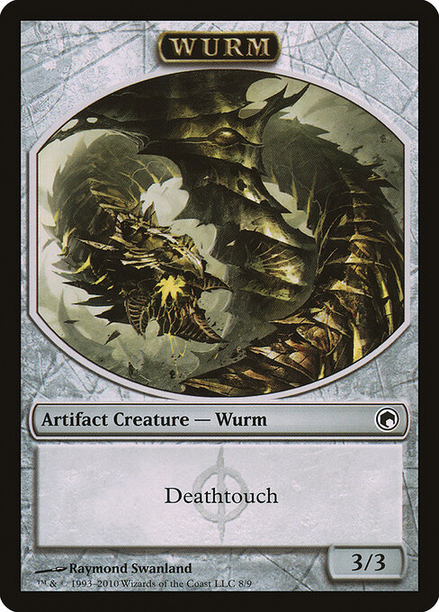 Wurm — Scars of Mirrodin Tokens 8