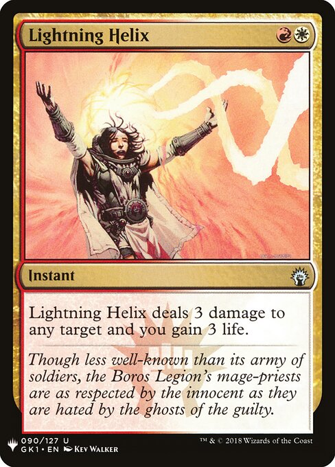Hélice de Raios — The List GK1-90