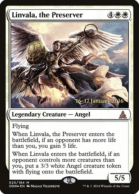 Linvala, a Preservadora — Oath of the Gatewatch Promos 25s