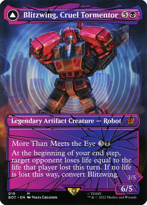 Blitzwing, Cruel Tormentor — Transformers 19
