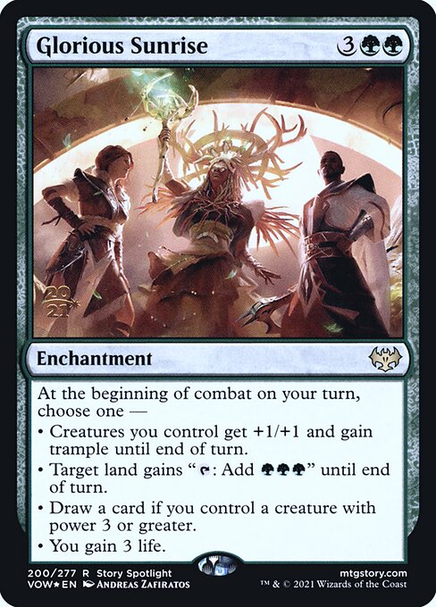 Nascer do Sol Glorioso — Innistrad: Crimson Vow Promos 200s