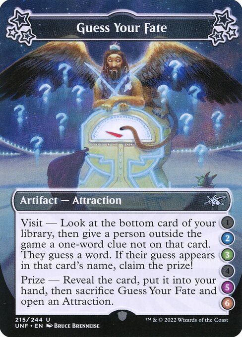 Guess Your Fate — Unfinity 215b