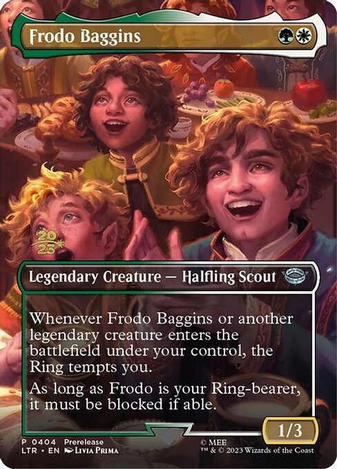 Frodo Bolseiro — Tales of Middle-earth Promos 404s