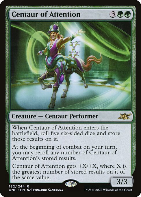 Centaur of Attention — Unfinity 132