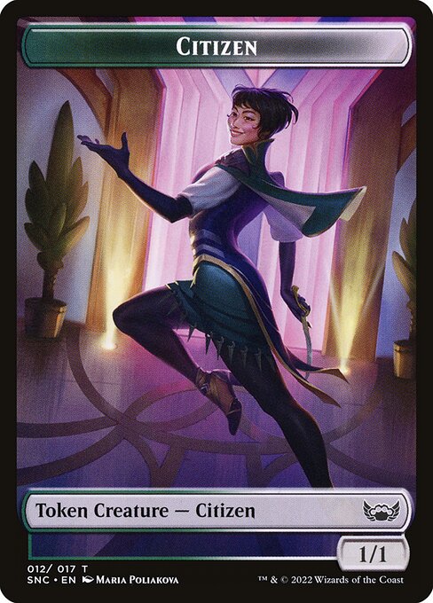 Citizen — Streets of New Capenna Tokens 12
