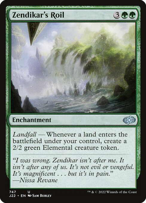 Turbilhão de Zendikar — Jumpstart 2022 747