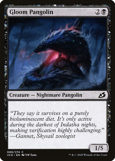 Pangolim Sombrio — Ikoria: Lair of Behemoths 89