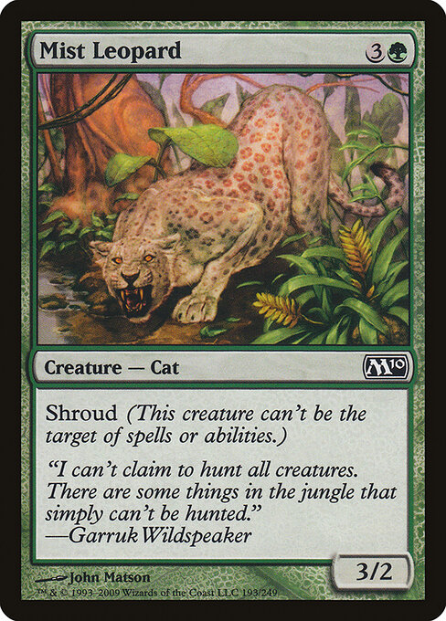 Leopardo da Névoa — Magic 2010 193
