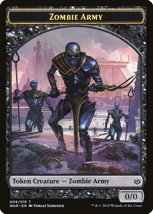 Zombie Army — War of the Spark Tokens 9