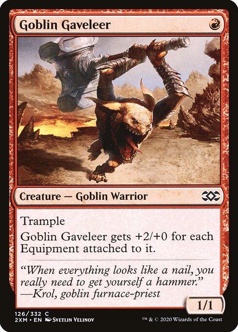 Martelador Goblin — Double Masters 126
