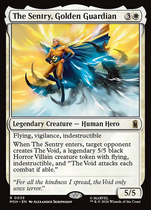 The Sentry, Golden Guardian — Marvel Super Heroes 35