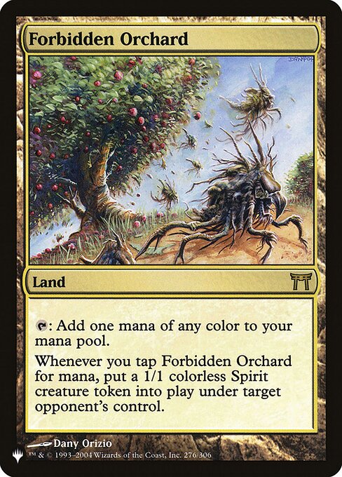 Pomar Proibido — The List CHK-276
