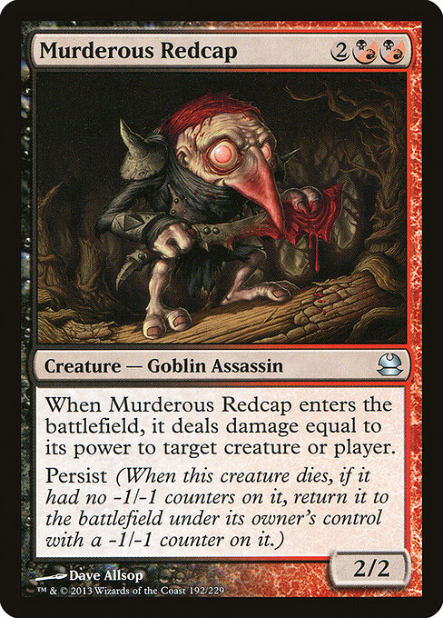 Barrete Vermelho Assassino — Modern Masters 192