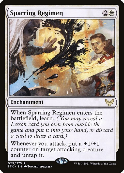Regime de Treinamento — Strixhaven: School of Mages Promos 29p