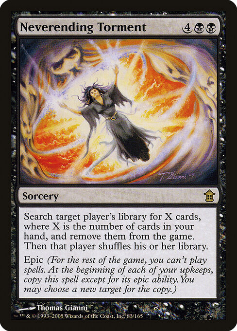 Tormento Interminável — Saviors of Kamigawa 83
