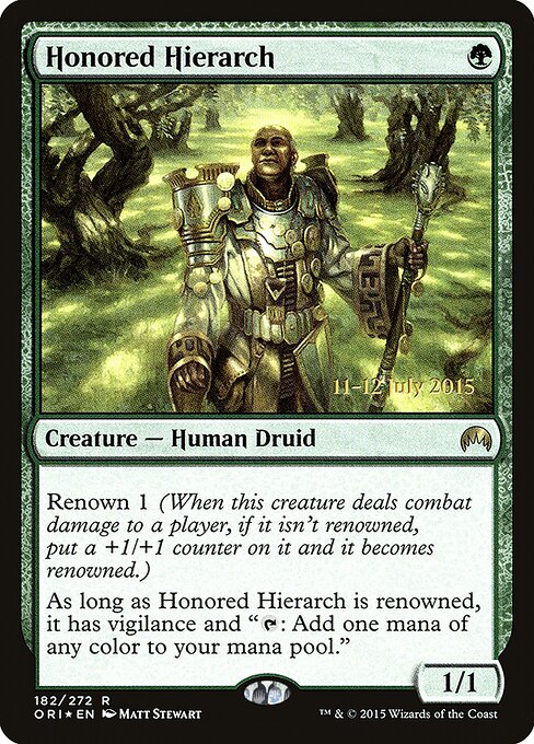 Hierarca Honrado — Magic Origins Promos 182s