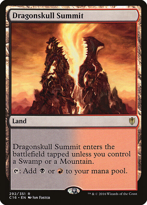 Pico da Caveira de Dragão — Commander 2016 292