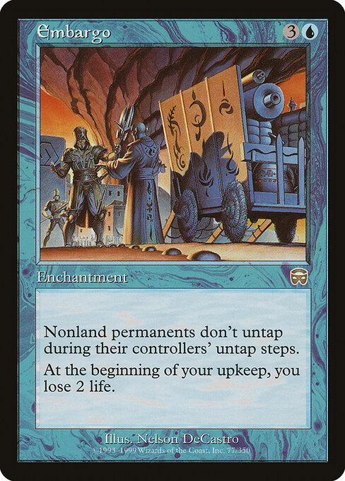 Embargo — Mercadian Masques 77