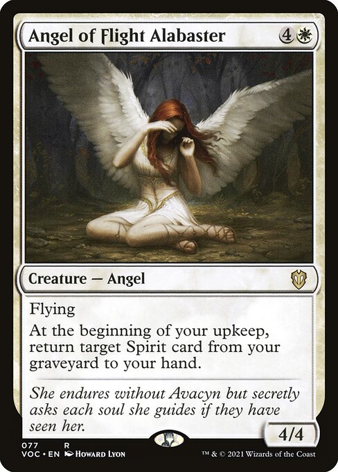 Anjo do Bando Alabastro — Crimson Vow Commander 77