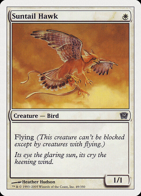 Falcão da Cauda Solar — Ninth Edition 49