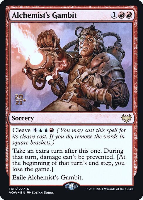Gambito do Alquimista — Innistrad: Crimson Vow Promos 140s
